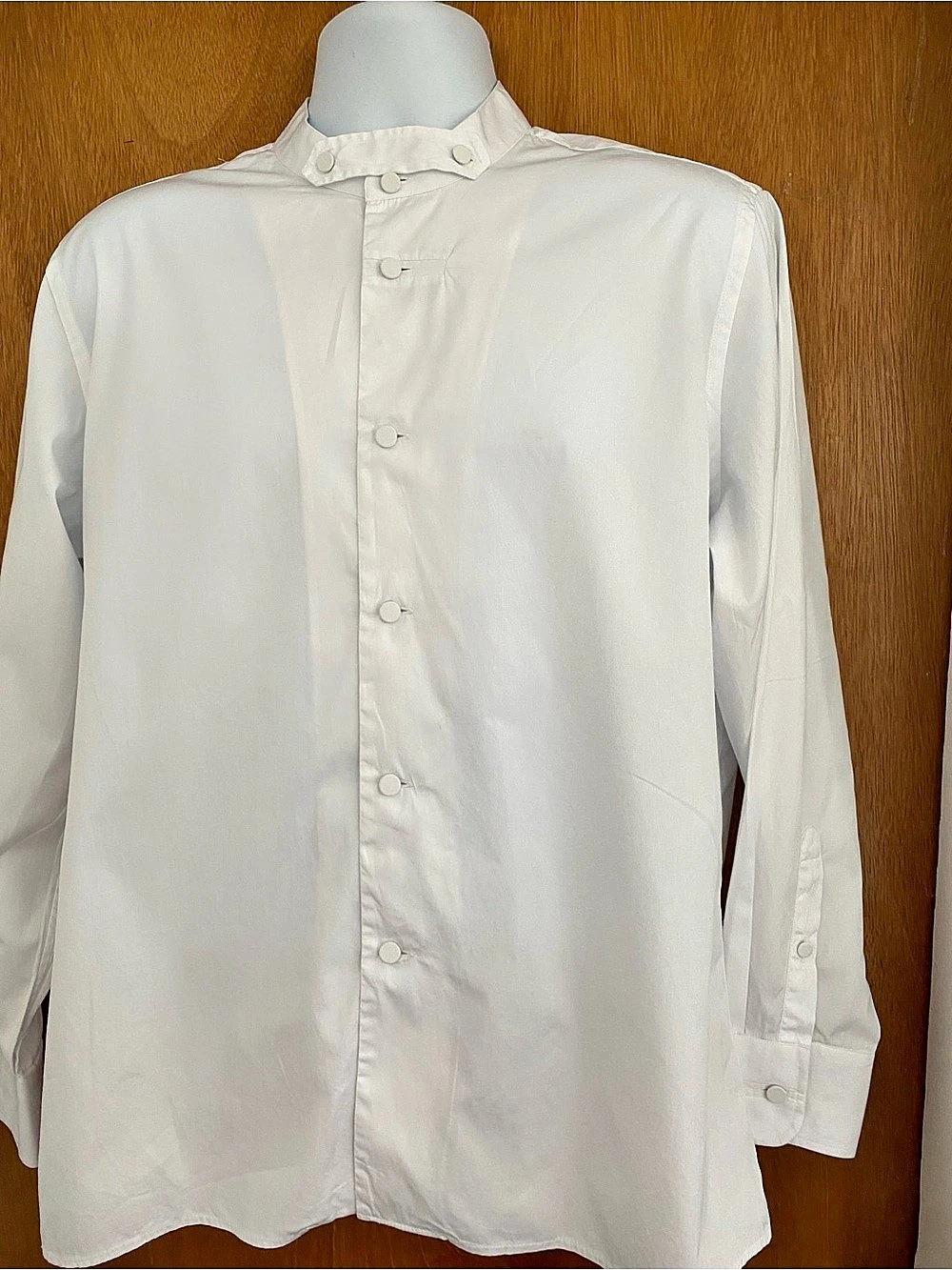 Prada White Cotton Dress Shirt Size 42